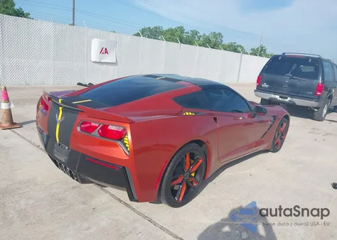 2015 Chevrolet Corvette Stingray Z51 z USA, uszkodzony, nr VIN 1G1YL2D77F5108522